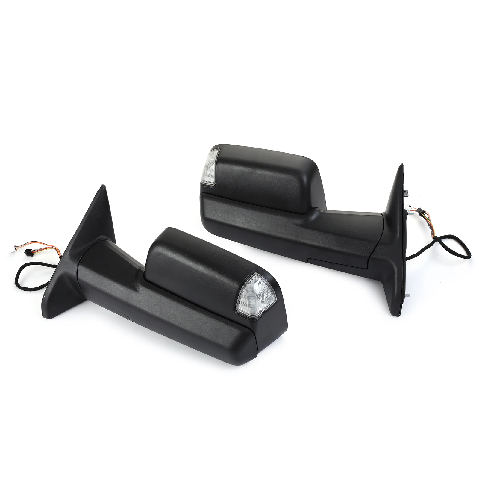 Towing Mirrors Fit For 2009-2018 Dodge Ram 1500 2500 3500 Power Heated pair left right Signal Side mirror