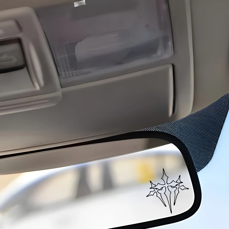 Multipurpose Decals for Hard Hat, Laptop, Water Bottle, Phone Case and Car Decor6Pcs Trident Cross Waterproof Vinyl Stickers,