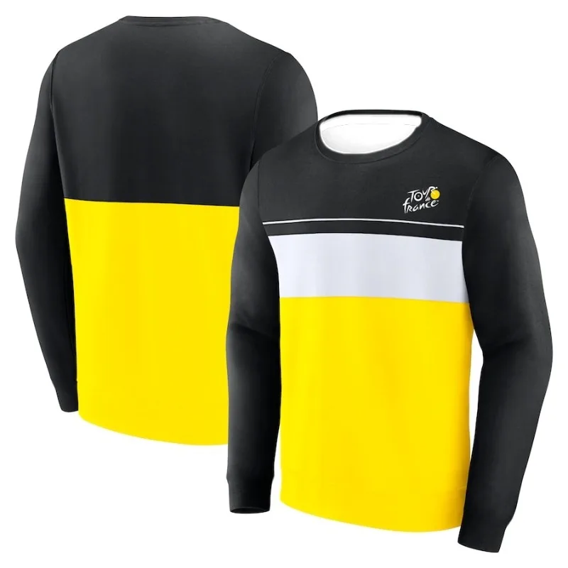 

Tour_de_Srance_Fundamentals_ Спортивная рубашка с круглым вырезом Гоночная мужская и женская повседневная быстросохнущая футболка для занятий спортом на открытом воздухе