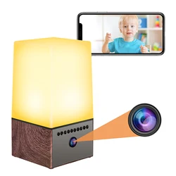 Mini camera LED night light full HD 1080P wireless WiFi remote control intercom IR night view DVR camera home monitoring video