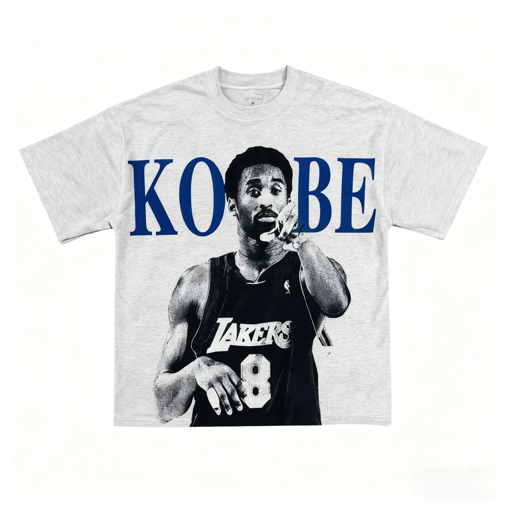 الصيف القطن كرة السلة تي شيرت كوبي براينت الرسومات طباعة للجنسين الهيب هوب الشارع الشهير تيز ياقة بلايز الرجال النساء تي شيرت #4