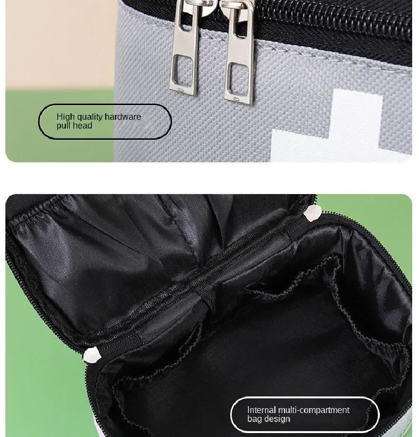 Portable Outdoor First Aid Kit Medicine Storage Bag Rescue Bag Household Children's Large Capacity Medical Kit Storage Organizer