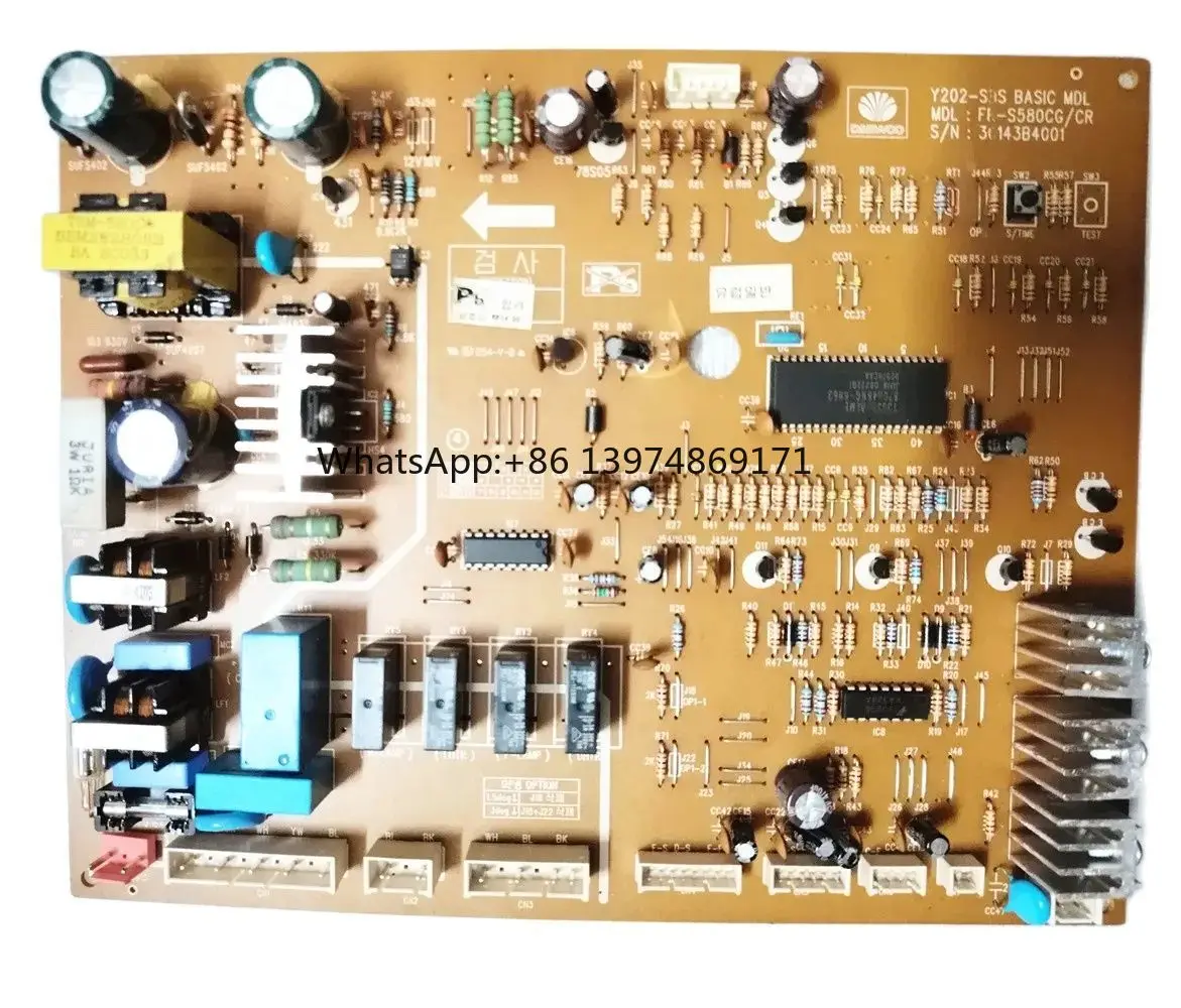 

Used For Refrigerator Computer Board 30143B4001 Y202-SBS FR-S580CG CR Replacement Parts