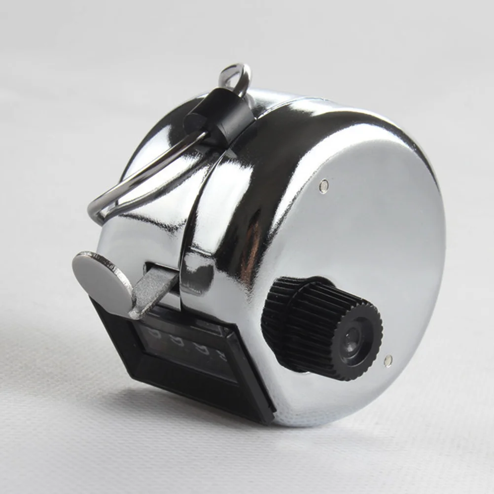 

4Pcs Hand Tally Counters Metal Durable 4- Numbers Up to 9999 Portable Counting Recorder 4 Tally Number Clicker