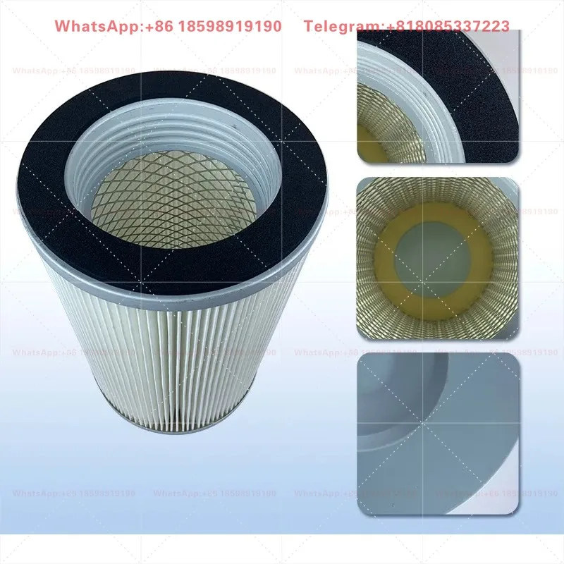 Anti Static Air Filter Element Oil Fume Separation Acid Resistant Fireproof High Temperature Resistant Industrial
