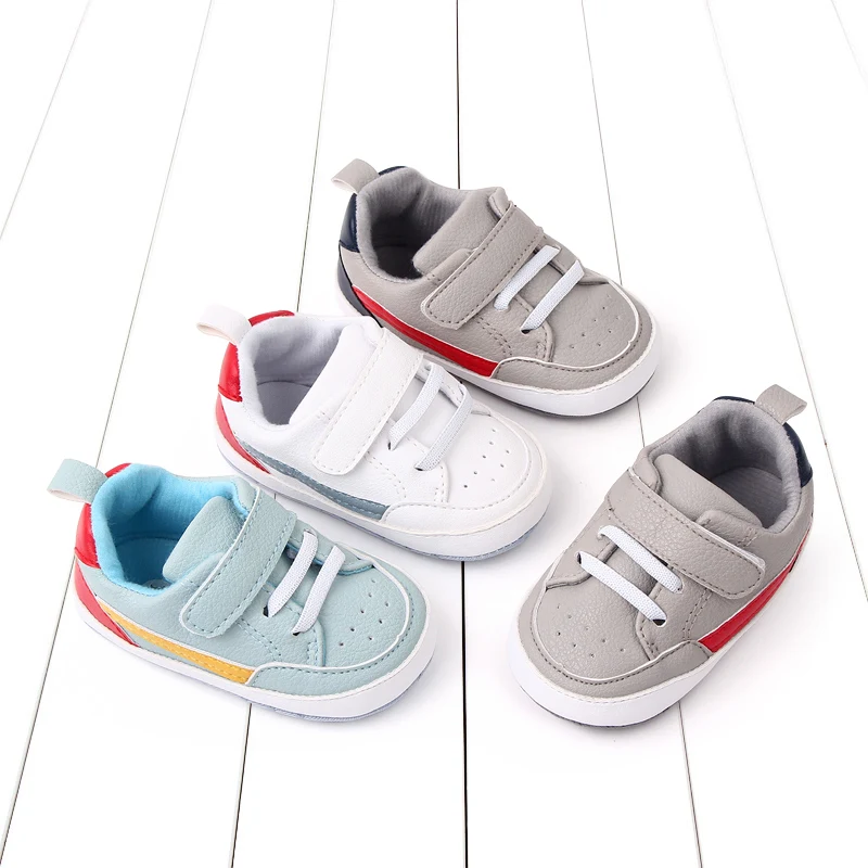 Baby Shoes Unisex Boys and Girls First Step Shoes Soft Sole Casual Baby Prewalking Shoes