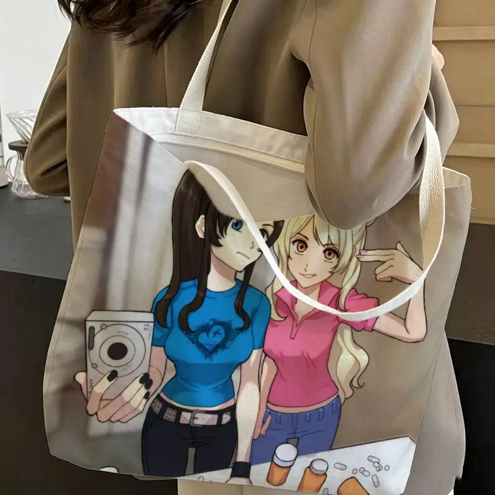 C-Class of 09 Print Bag Eco Shopper Cotton Jute Bag Reusable Bag Foldable Reusable Sac Tissu