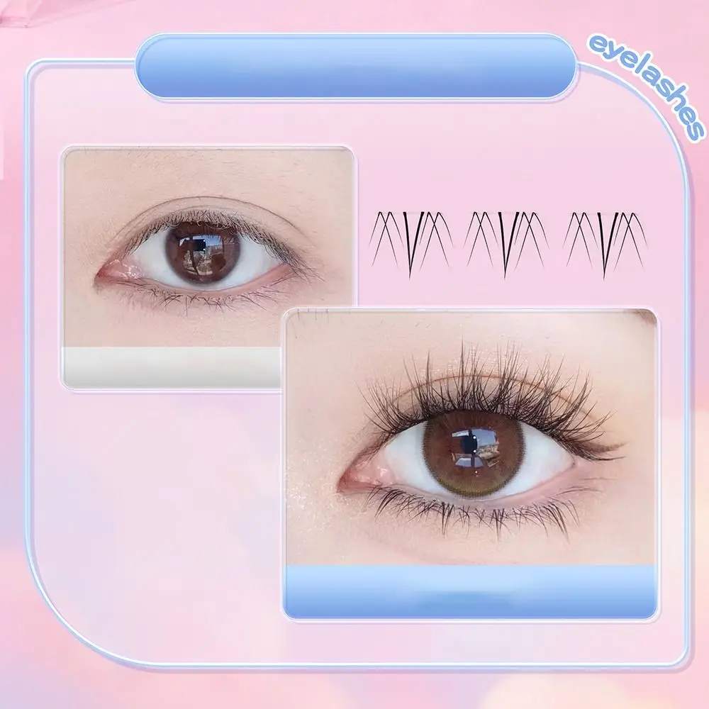 Korean Natural Lower Eyelashes Special Simulation Cat Claws False Eyelashes Segment Curling Girl Group Under Lashes Girl