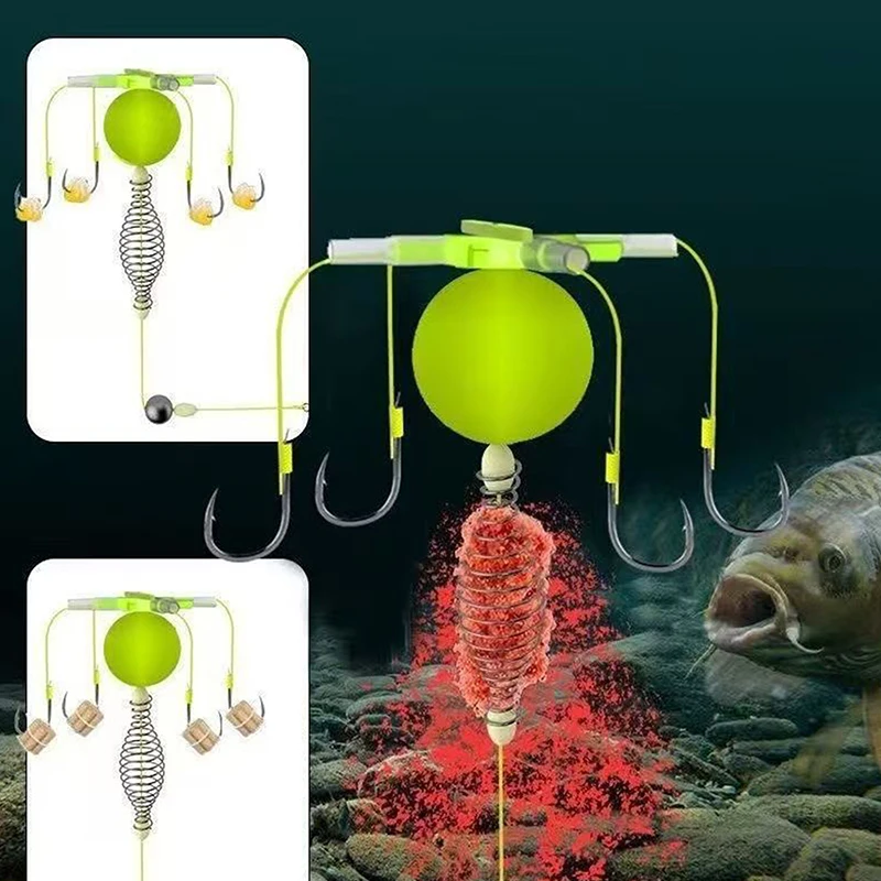 coarse fishing accessories Carp Method Feeder Set, 4 Inline Method Feeders with 1 Quick Release Mould Carp Fishing Feeder Carp Fishing Equipment for Fishing & Efficient Baiting Tool : Sports & Outdoors Rest Course Fishing Rods Rest