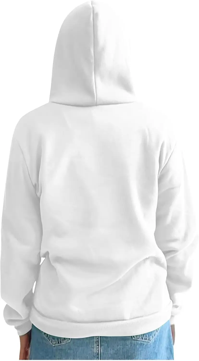 Women's Hooded Pumpkin Football Fall Graphic Pullover Sweatshirt