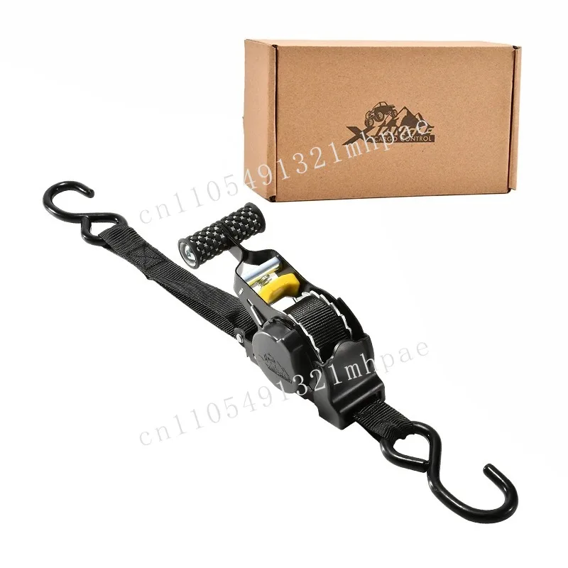 

1 Inch 10 Foot 1500 Lbs Self Retracting Automatic Ratchet Tying Belt Retractable Ratchet Belt for ATV, Motorcycle direct Selling
