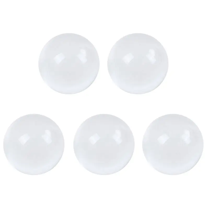 

ABPQ-5Pcs 40 мм прозрачный стеклянный хрустальный шар целебная сфера реквизит для фотосъемки подарки