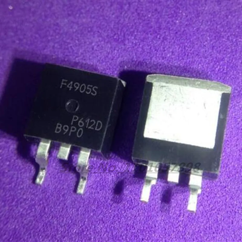 10PCS IRF4905STRLPBF TO-263 IRF4905S TO263 F4905S IRF4905 D2PAK 42A 55V SMD MOSFET