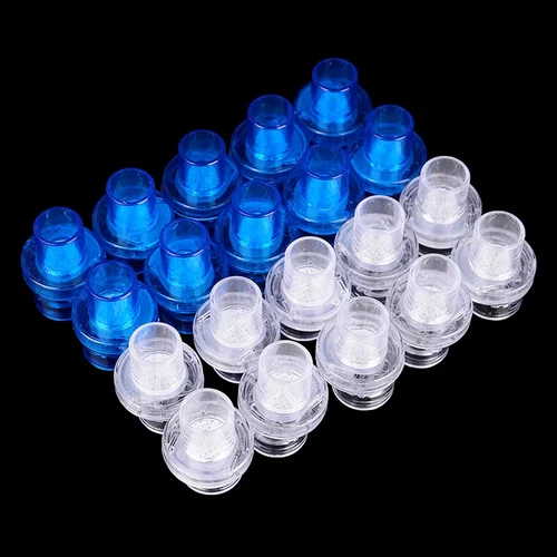 Imagen 1 del producto 10 Uds. Máscara CPR puerto de válvula de entrenamiento filtro de respirador de emergencia enchufe profesional primera válvula de retención accesorios de micromask