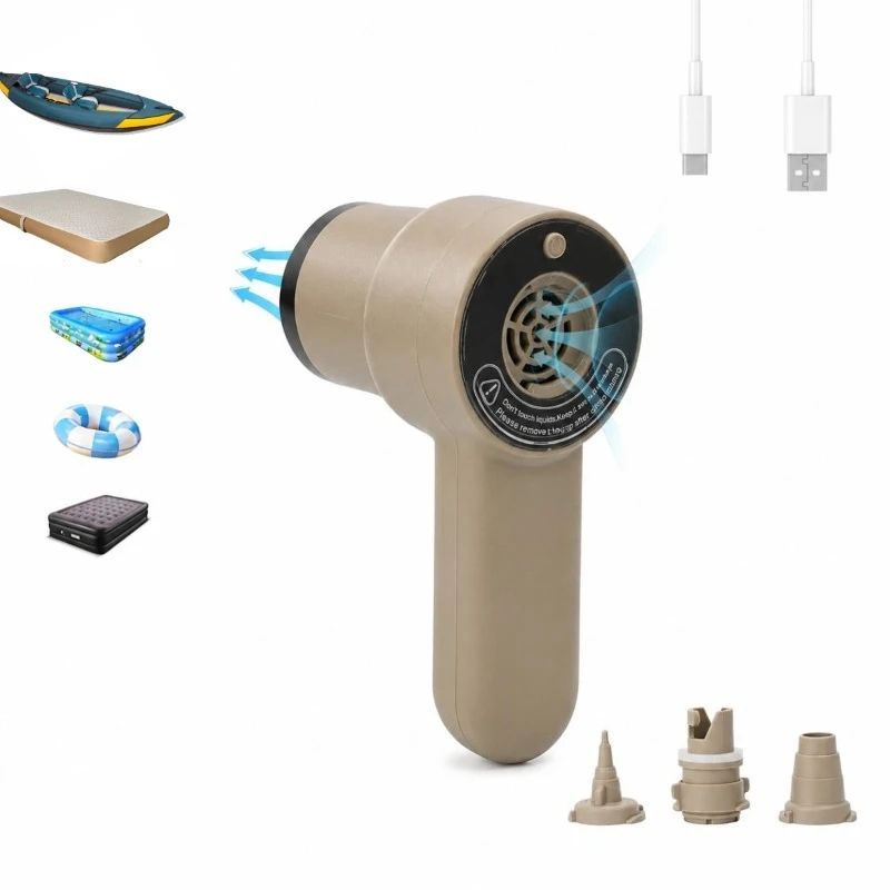 Kayak Air Pump Backpack Boat Charging Dual-purpose Lithium Battery Charging Pump Outdoor