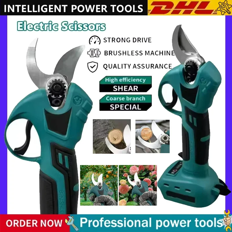 

For Makita 18V Battery Wireless Drills Tools Garden Pruner Professional Cordless Electrician Scissors Pruning Shears Cutter