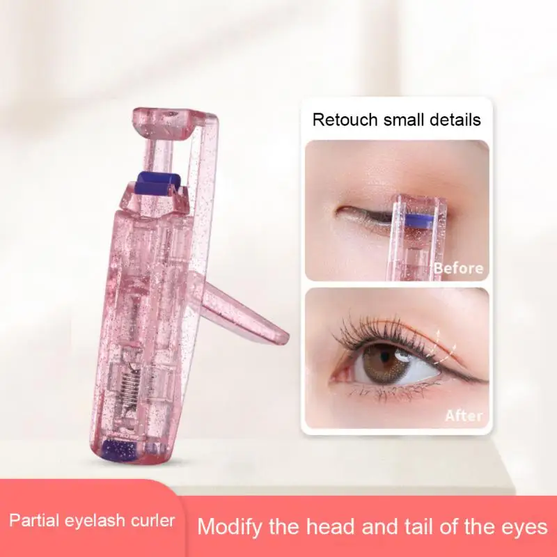 Wimperkruller Clip Draagbare lokale wimperkruller Schoonheid Cosmetische Glitter Poeder Make-up Tools Mini Wimperkruller