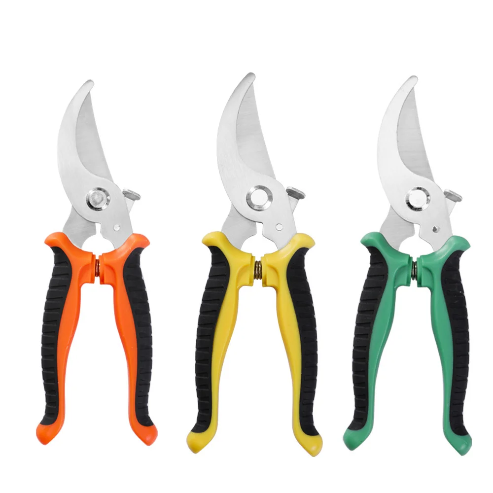 

Секаторы из нержавеющей стали, садовые ножницы, ножницы для обрезки веток, ножницы для сада и цветов, ножницы для сбора фруктов, садовые инструменты
