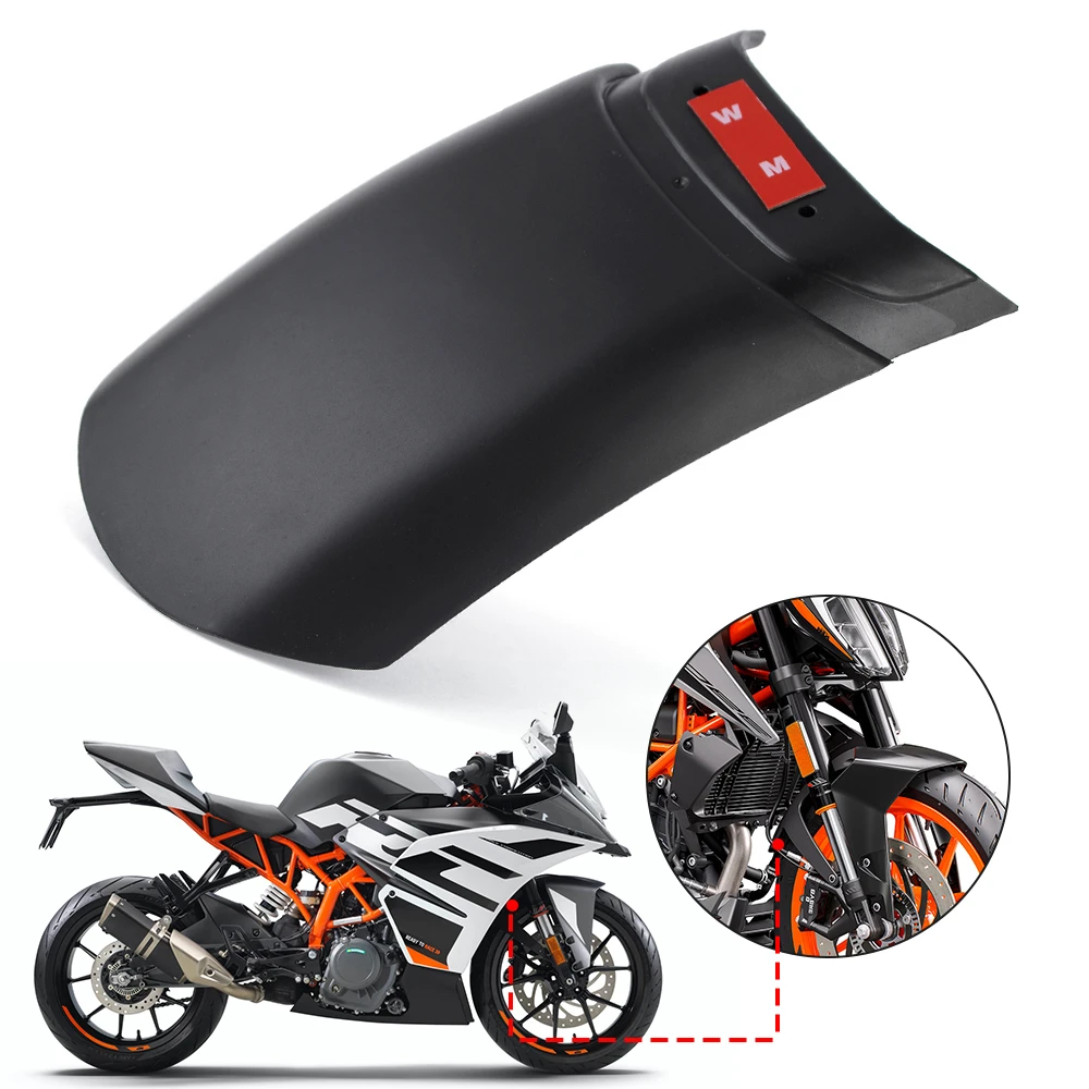 

Motorcycle ABS Front Mudguard Fender Rear Extender Extension For KTM DUKE 125 390 250 Duke 2017-2021 DUKE125 DUKE250 DUKE390