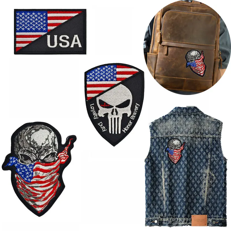 

Embroidery Double-headed Eagle Hook and Loop Patch，diy Russian Tactical Morale Badge Clothing Accessories Military Patches