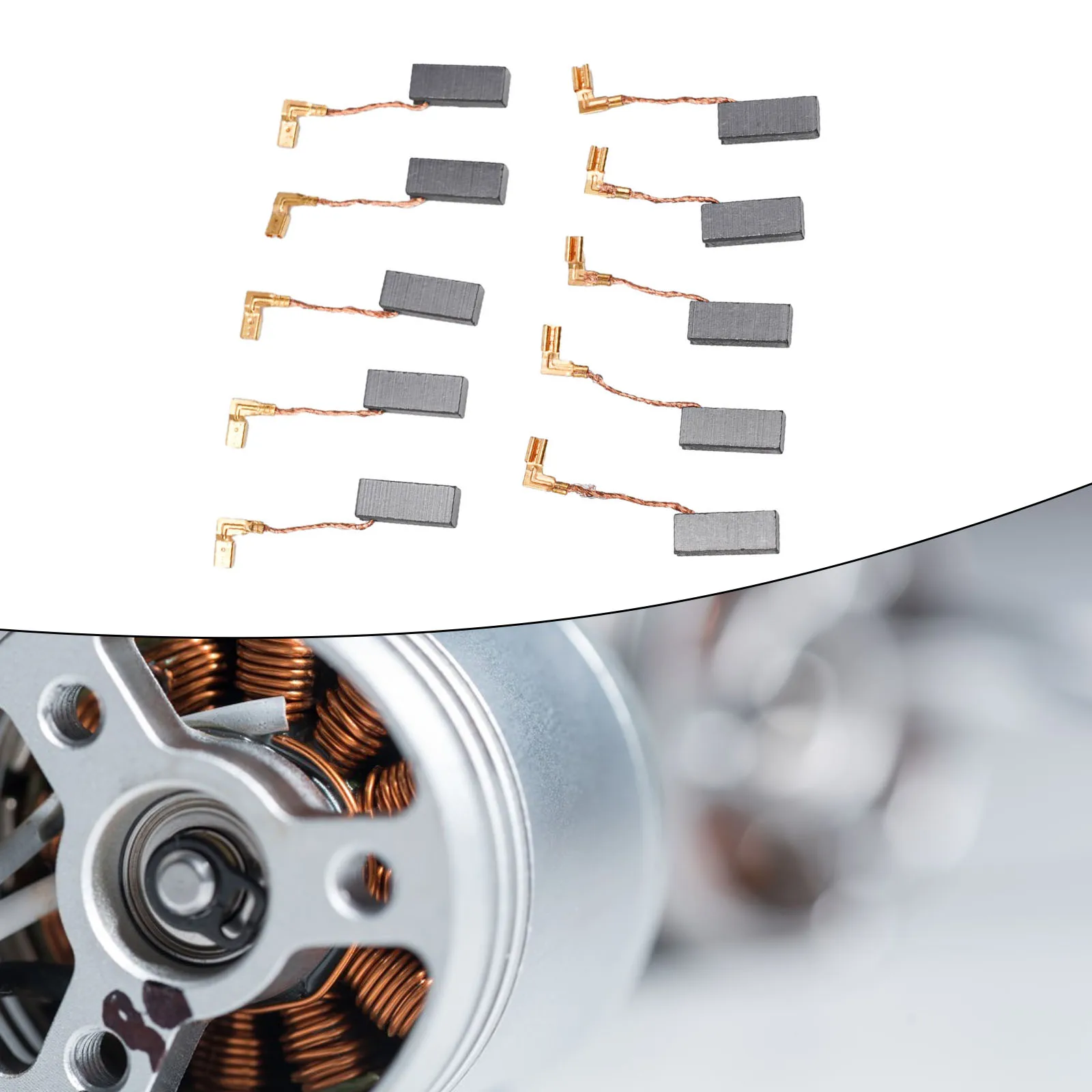 For Electric Motor Motor Carbon Brushes Motor Carbon Brushes A26 5X8X19mm 5X8X19mm A26 For Electric Motor Tool Repair Pratical