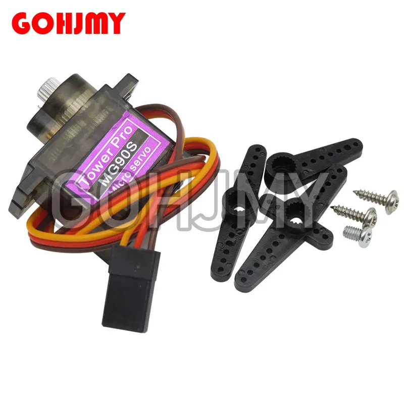 1pcs/lot Classic servos 9g SG90 MG90S For RC Planes Fixed wing Aircraft model telecontrol aircraft Parts Toy motors MG90 9g