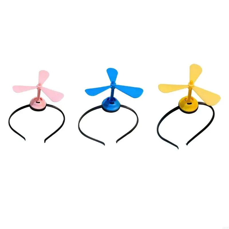 Creative Windmill Hairband Bamboo Copter Hairband For Funny Costume Event 