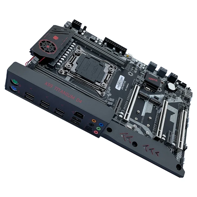 JINGYUE X99TI D4 Kit Motherboard Xeon E5 2667 V3 CPU Kit LGA 2011-3 4*8GB=32GB DDR4 2133 Hertz RAM Memory Support NVME SATA M.2