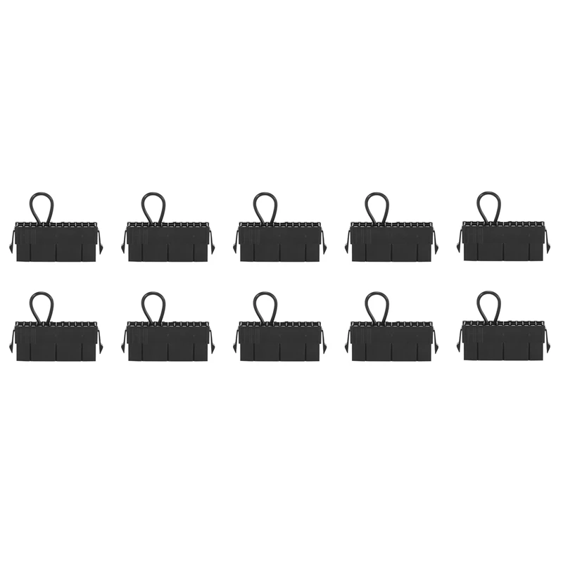 10 Pcs 24 Pin Atx Connector Extension Power Start Computer Tester Meter Adapter For Water Cooling System Voltage Test