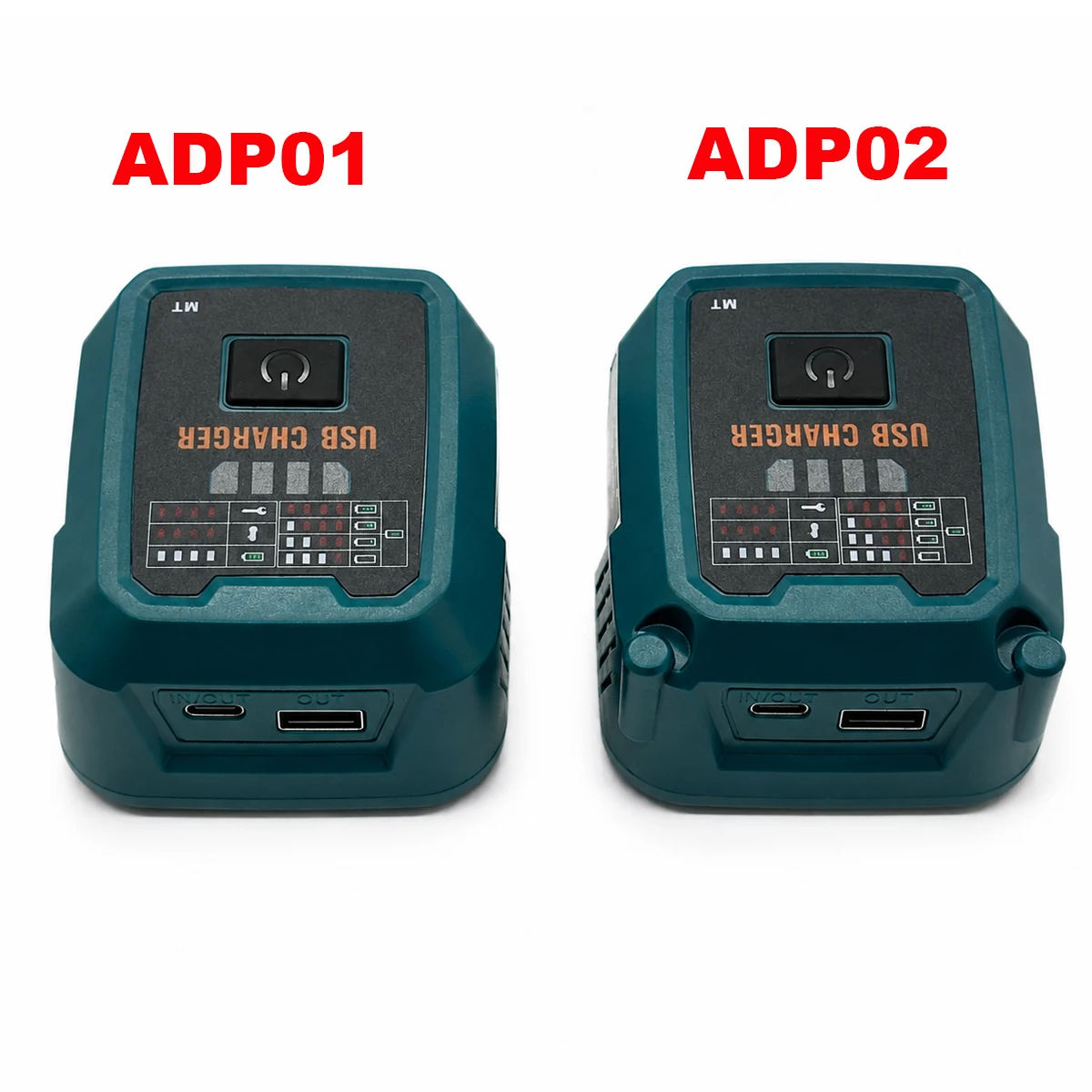 NEUE Verbesserte 100W Schnellladestation für Makita 18V Akku, Tragbarer Stromwechselrichter mit USB-Typ-C-Anschluss zum Laden (nur Werkzeug) – Detail 2