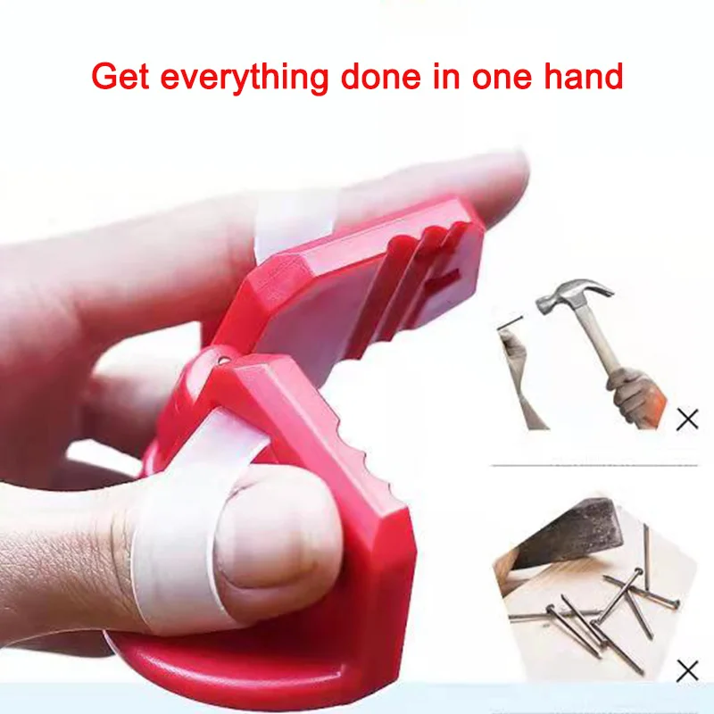 Nailing Tool Finger Protection Device Anti-beating Device Nailing Protector Multifunctional Nailing Safety Protection Finger