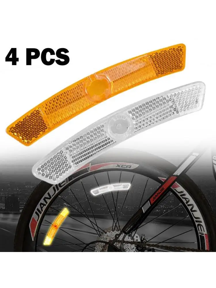 AliExpress TOOPRE 4pcs/pack Bicycle Spoke Reflector Steel Rim Spoke Reflectors For Mountain Bike Wheel Spoke Reflector For Night Safety Riding