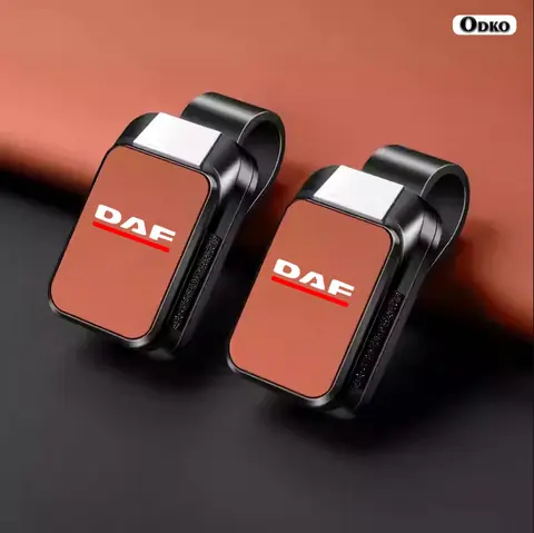 DAF XF 95 105 CF LF VAN 용 자동차 인테리어 선 바이저 안경 홀더 선글라스 클립