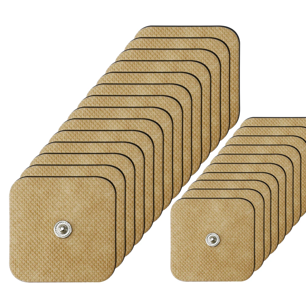 10/20Pcs Gentle Pulse Pulse Electrode Pads Self Adhesive Electrical Patches For Body Soothing Care Massager Muscle Stimulator