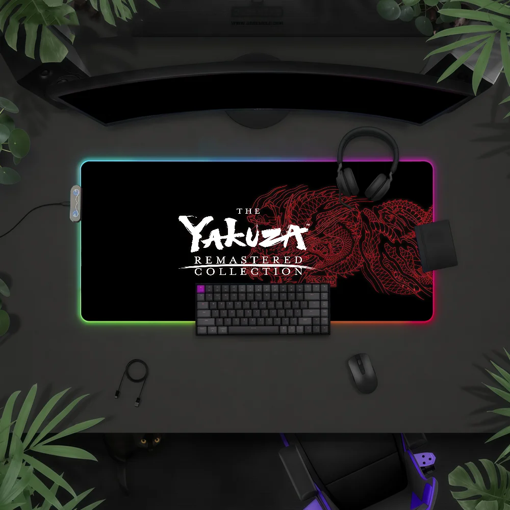 Oyun Y-Yakuza Mouse Pad Su Geç - Rgb Keyboard Wrist Rest incelemesi ve fiyatı