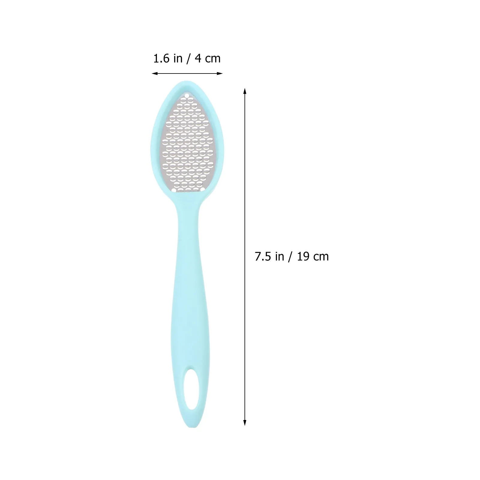 2Pcs Foot Rasp Callus Remover Ergonomic Metal Foot File for Wet Use Dead Skin Hard Skin Remover Pedicure Tool Feet