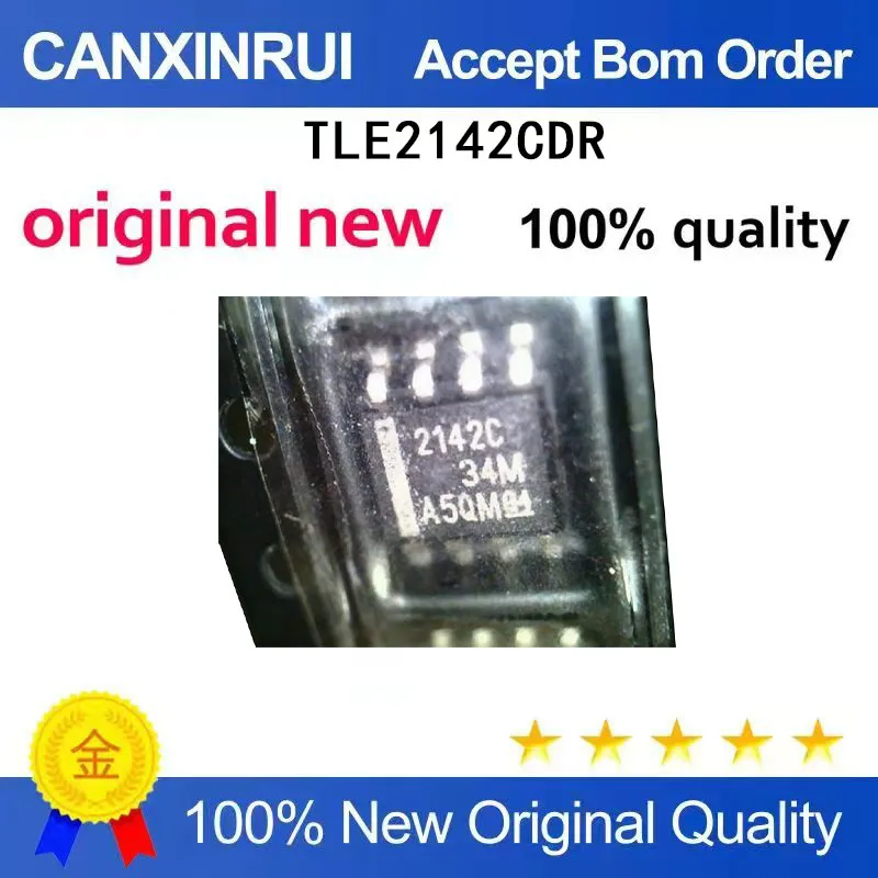 (5-100 Pieces)Brand new original TLE2142CDR 2142C 2142I 2142AC dual operational amplifier patch SOP-8