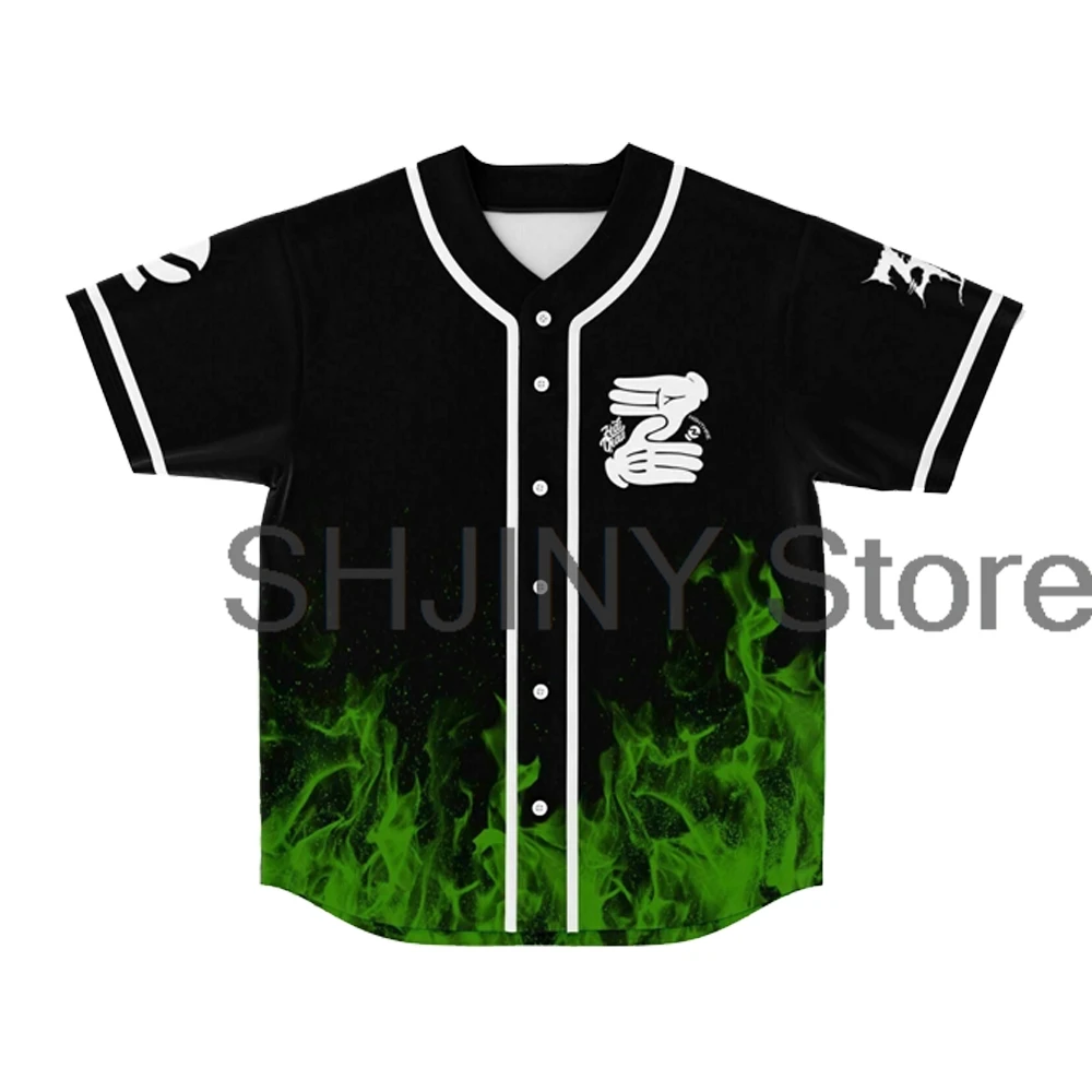 Nghtmre & Zeds Dead Jersey Baseball Jacket Shirts Short Sleeve Tee Women Men Streetwear Fashion Clothes