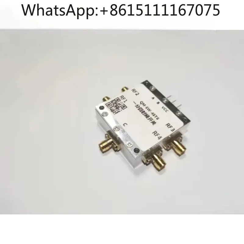 Broadband SP4T RF Switch Module DC-8GHz 4 Channel Microwave Signal Routing Switch For RF Testing System Equipment