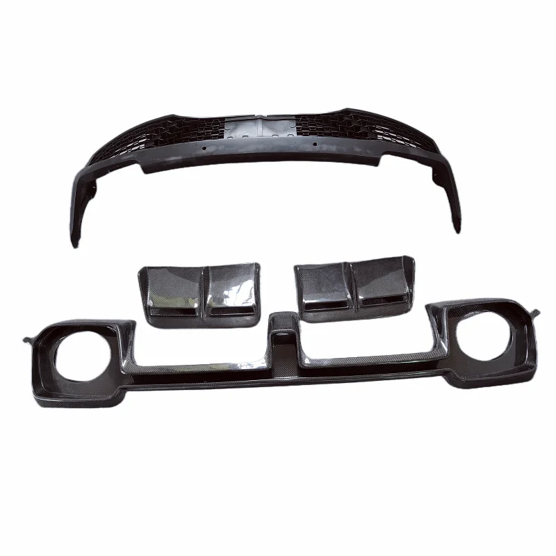 Resin Primer Carbon Fiber Old Model Refitted New Rear Bumper Diffuser for Audi R8 Body Kit Side Skirt Front Bumper Front Lip
