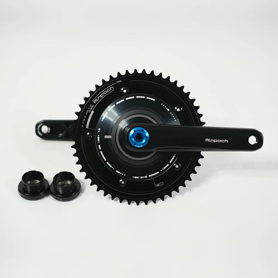 New Rinpoch RC3230 Hollowtech Crankset, Fixie Crank, Single Speed, Fixed Gear Bike,Track Bicycle Chainwheel, 49T, 165mm, 144BCD
