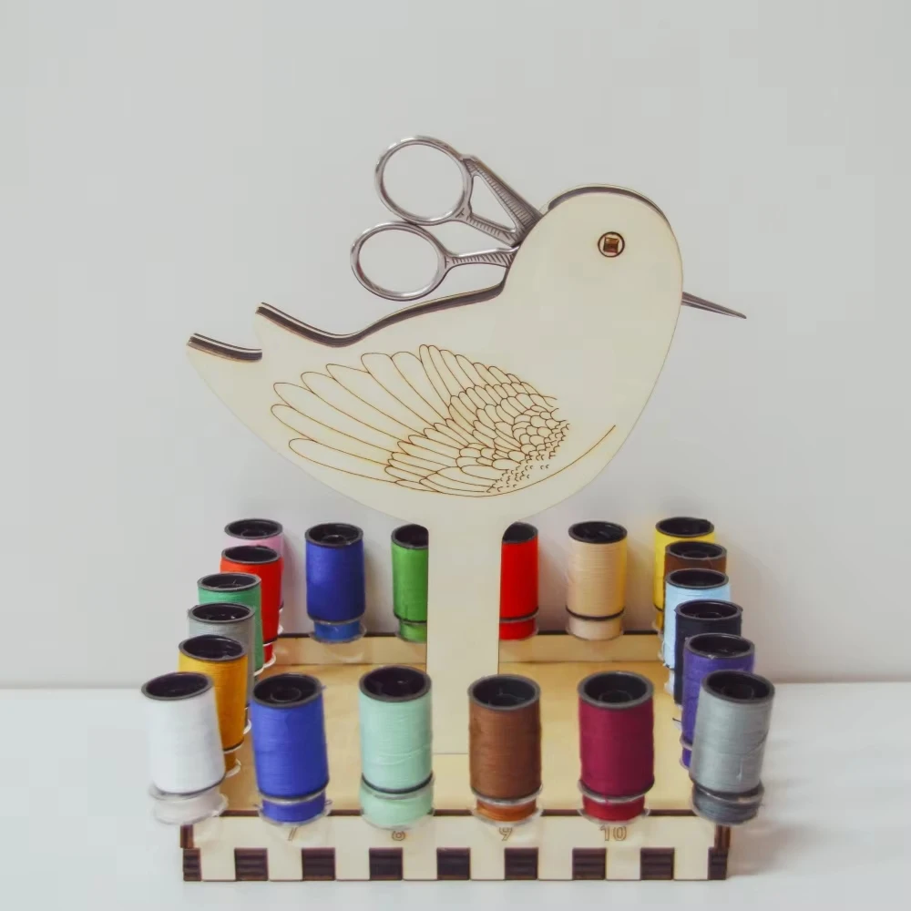 

1pc Wooden Yarn Holder Spinning Knitting Tools Storage Rack Wool Ball Maker Sewing Thread Spool Wool Ball Winder Stand Tool