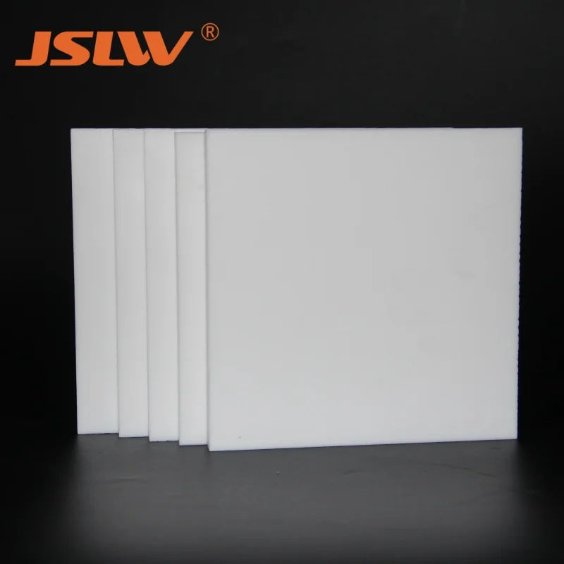 100% ورقة PTFE مع لوحة بلاستيكية مطلية باللون الأبيض 1/2/3/4/5/400*400 مللي متر/450*450 مللي متر تستخدم في الصناعات العسكرية