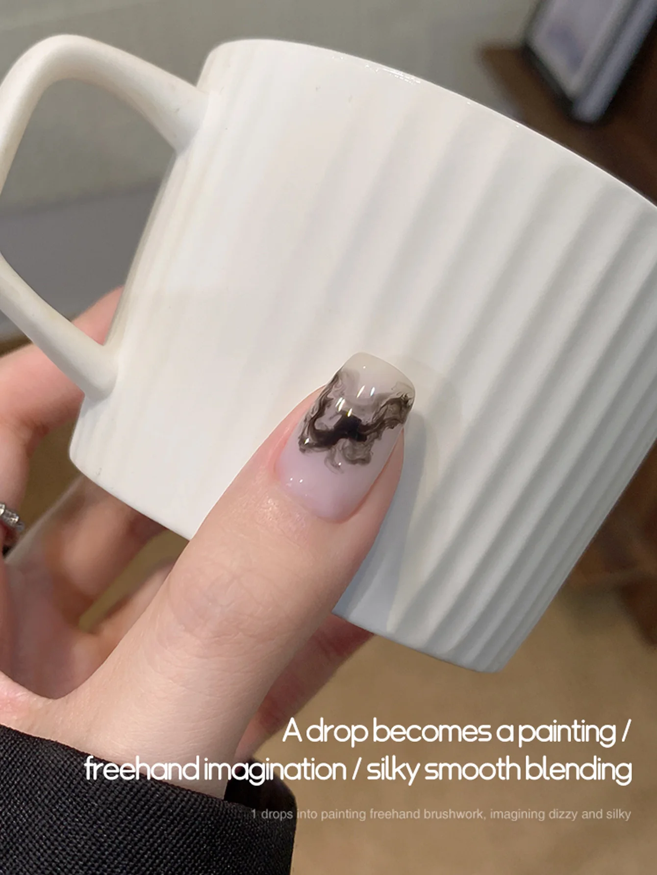 5 جرام تزهر جل واضح الأشعة فوق البنفسجية Led زهر الأظافر هلام البولندية لنشر تأثير الرخام الحجر الطبيعي المائية الأزهار الطباعة