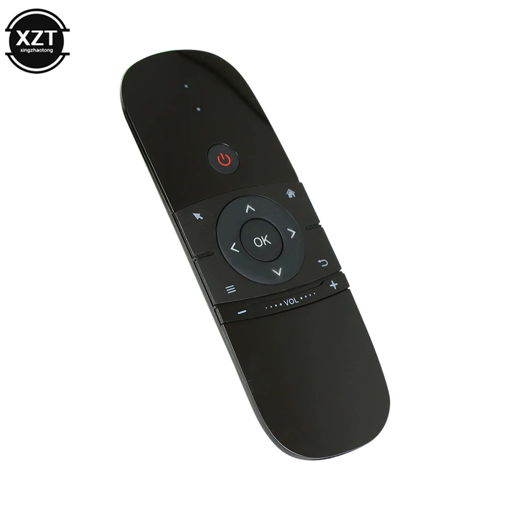 W1 Air Mouse 2.4G Wireless Keyboard Remote Control IR Remote Learning 6-Axis Motion Sense for Smart TV Android TV Box PC