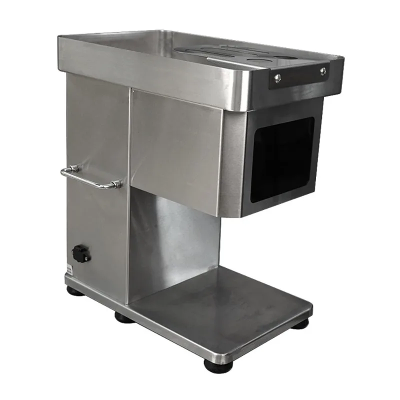 Meat Slicer Machine Automatic Electric Meat Slicer for Beef Chicken Duck Fresh Meat Slicing Dicing Stripping
