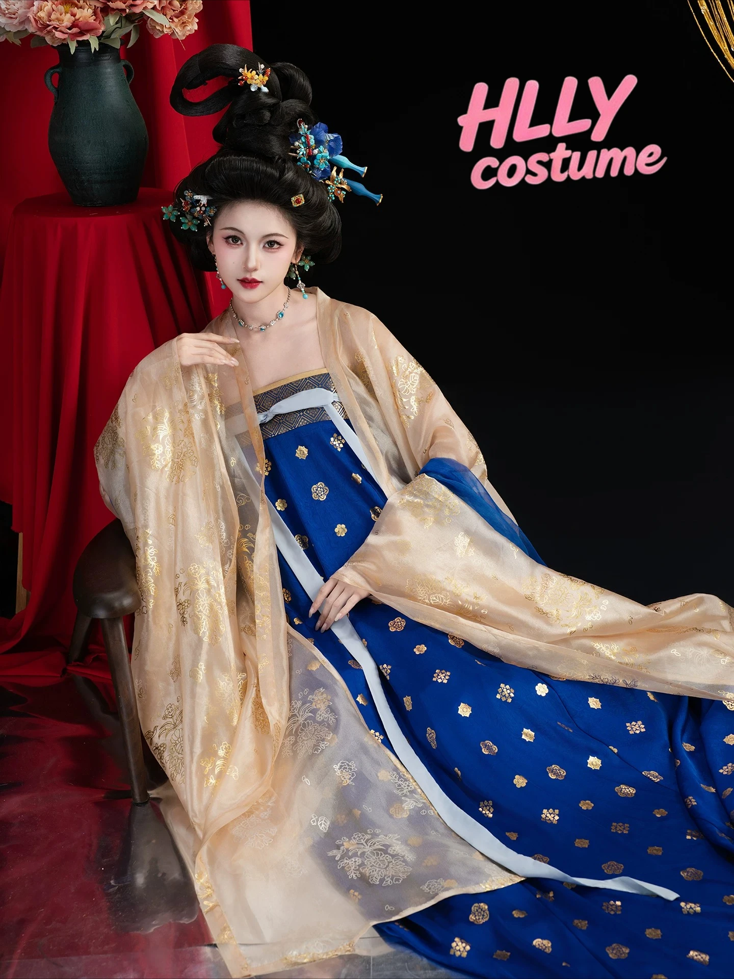 Photography Young - Wangyue Tang Restoration Slim Bustier Ruqun