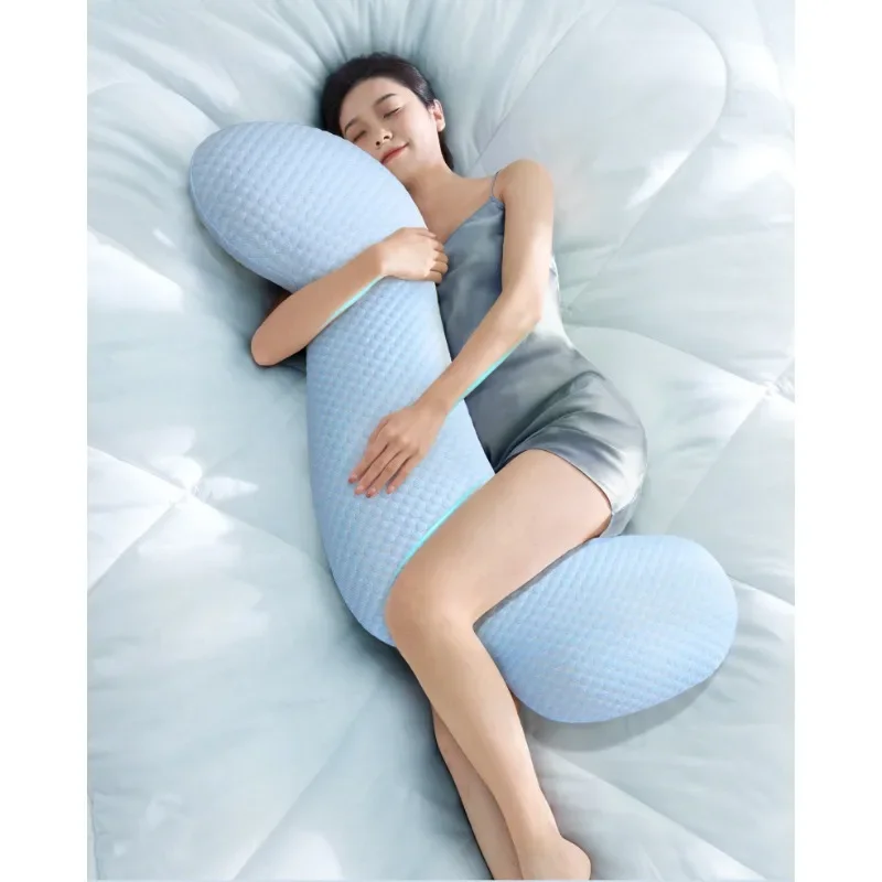 Sleeping throw pillow pinch legs girls long  memory cotton ergonomic side  bed large throw pillow
