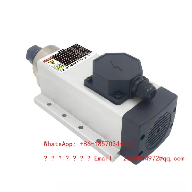 2026    Engraving Machine Spindle Motor Square Air Cooled 2.2/4 5/6.0 Kw High Speed Motor Drilling Slotting