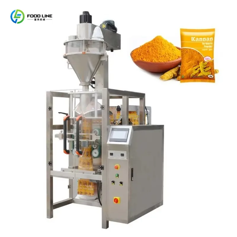 Customized Automatic Food Flavor Granule Filling Machine 500G 1kg 2kg 5kg Powdered Sugar Packaging Machinery